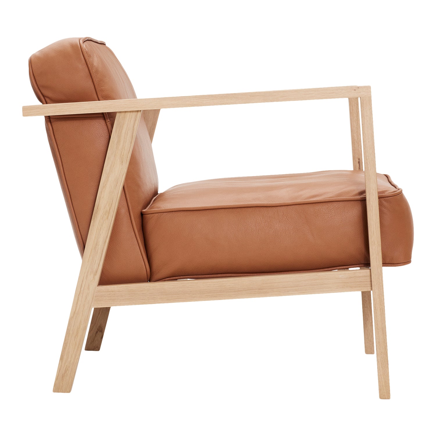 Andersen Furniture - LC1 Loungestol - Cognac læder/stel i eg