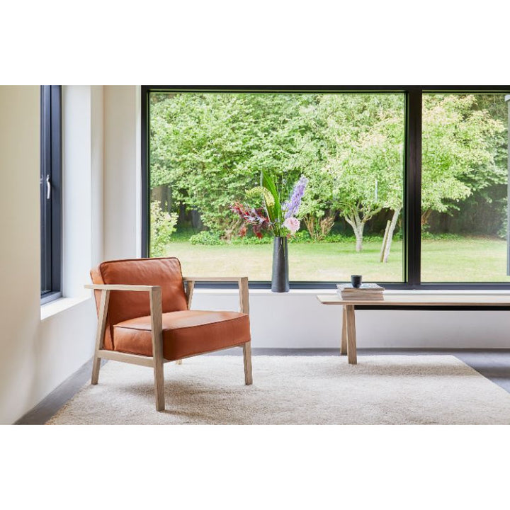 Andersen Furniture - LC1 Loungestol - Cognac læder/stel i eg