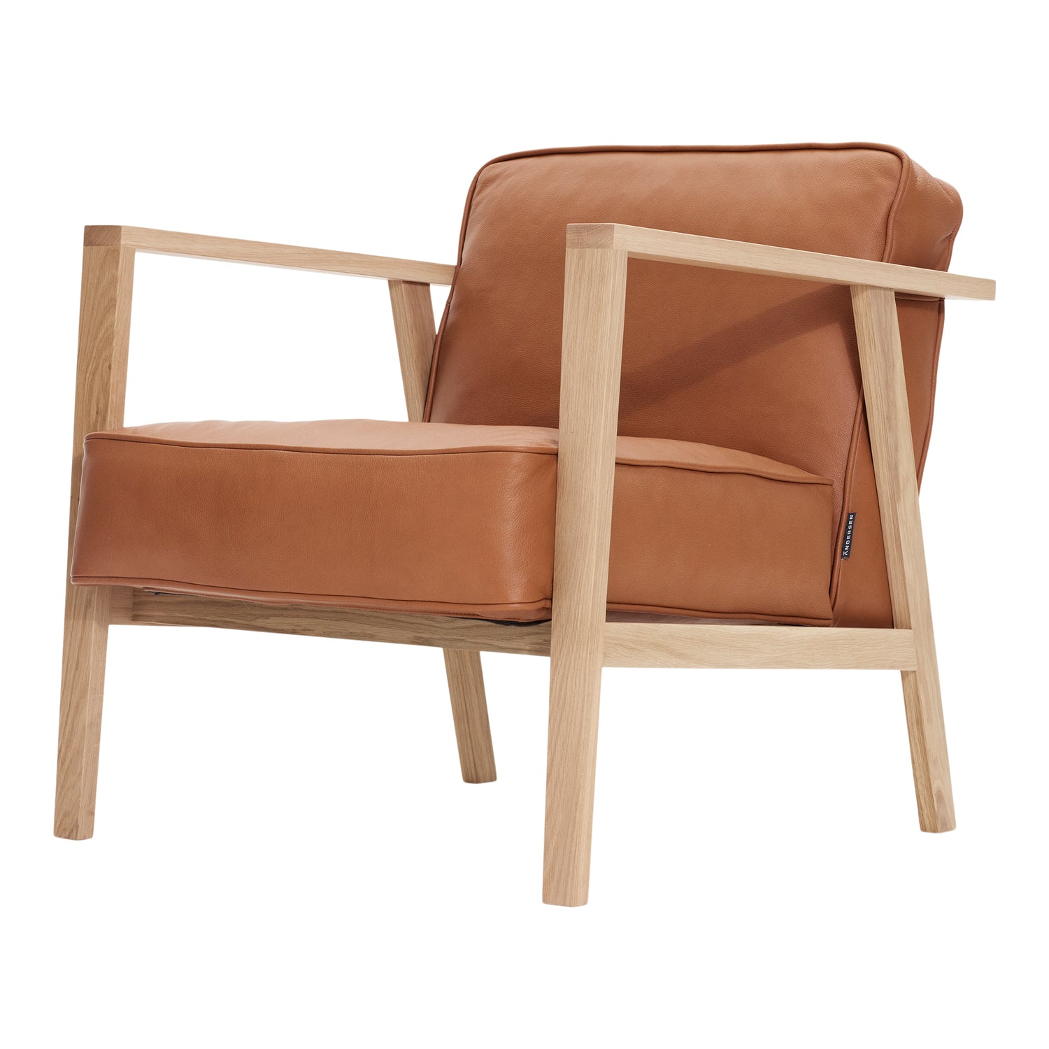 Andersen Furniture - LC1 Loungestol - Cognac læder/stel i eg