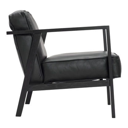 Andersen Furniture - LC1 Loungestol - sort læder/stel i sortlakeret