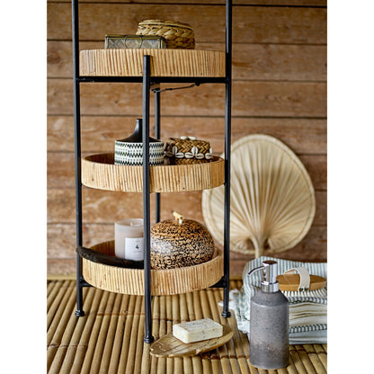 Bloomingville Shona Basket w/Lid, Natur, Vandhyacint