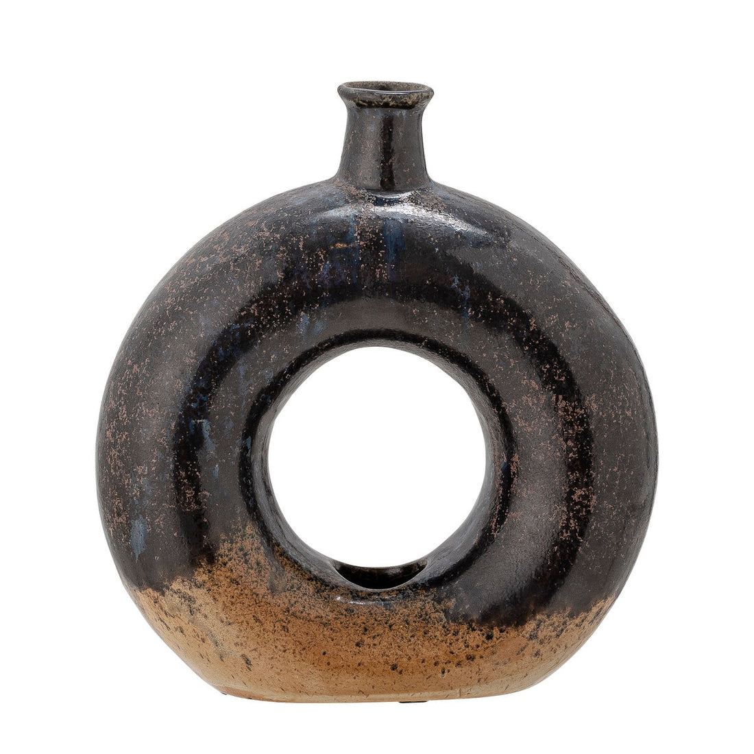 Bloomingville Baldvin Deko Vase, Brun, Stentøj - Bloomingville - DesignGaragen.dk