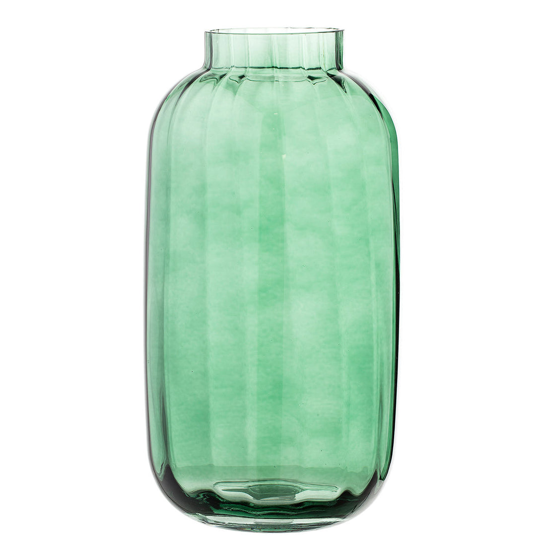 Bloomingville Nadena Vase, Grøn, Glas
