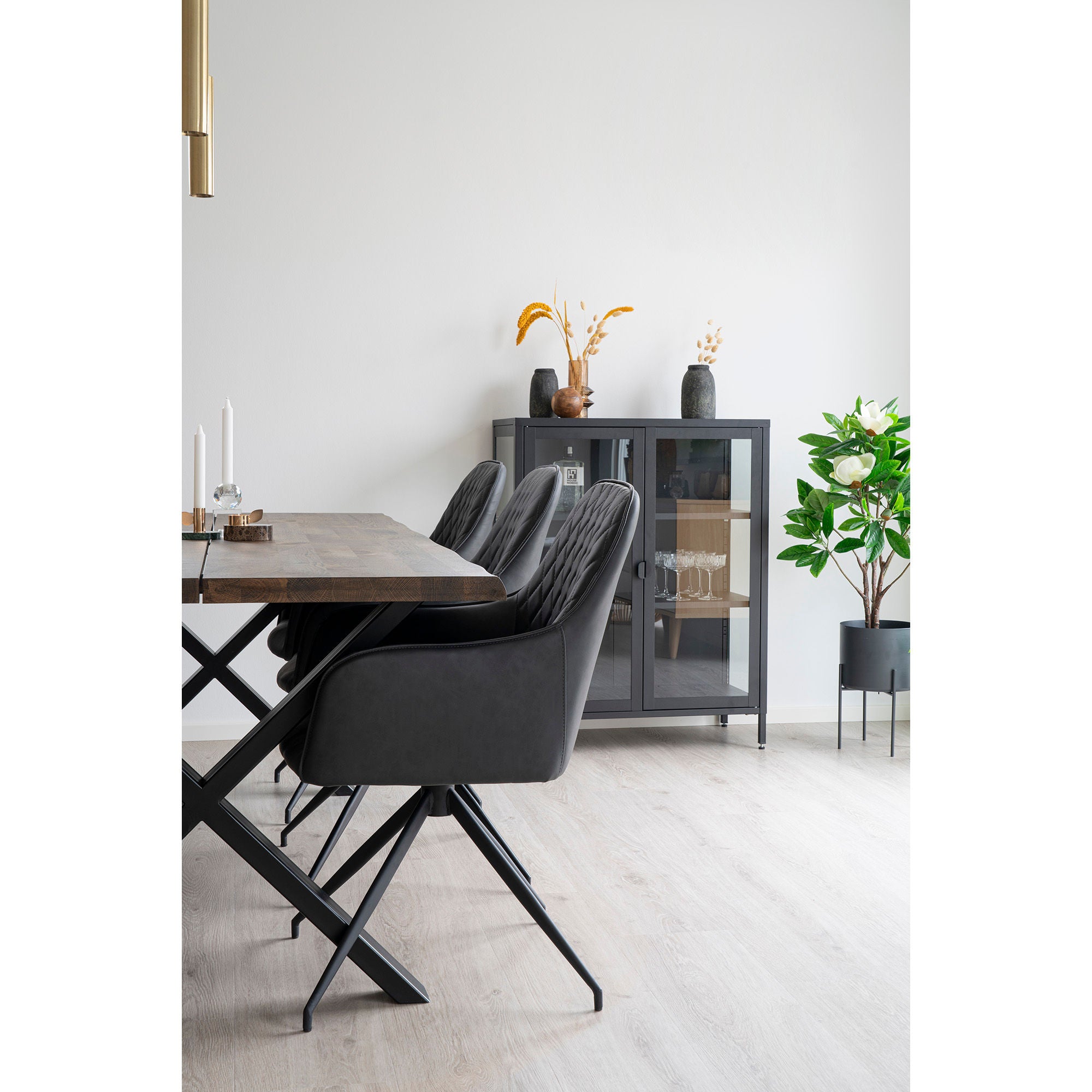 House Nordic - Harbo Spisebordsstol med Drejefod
