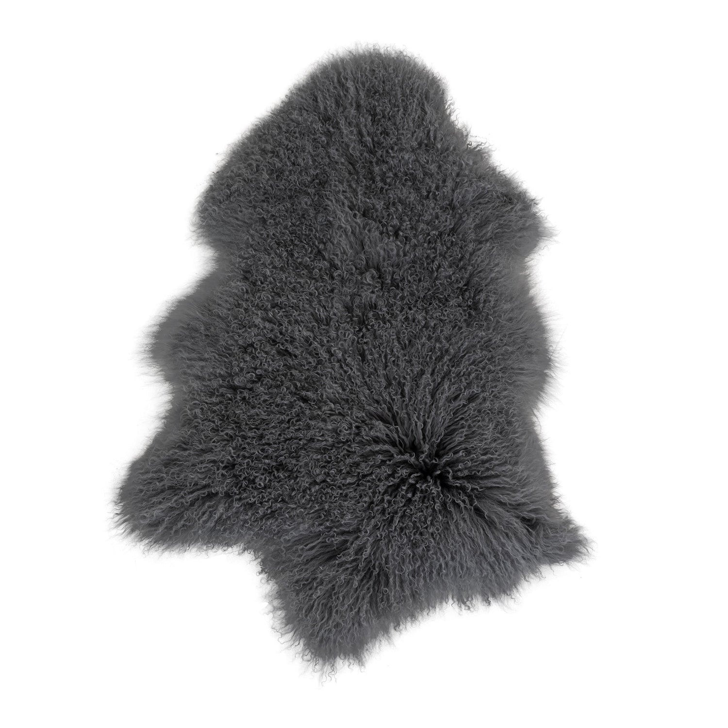 Mongolian Skind - Mongolian Skind, grå, 50x90 cm