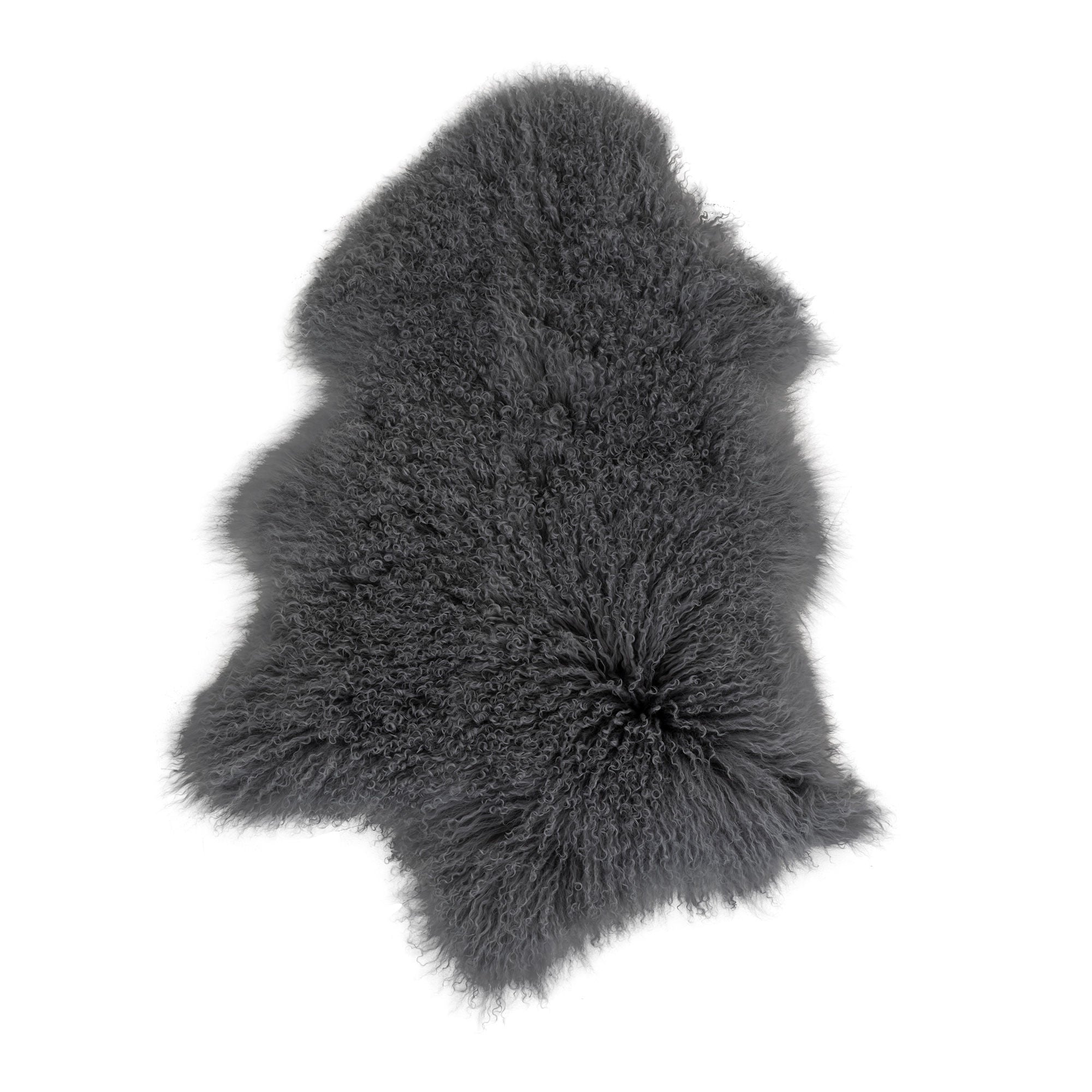 Mongolian Skind - Mongolian Skind, grå, 50x90 cm