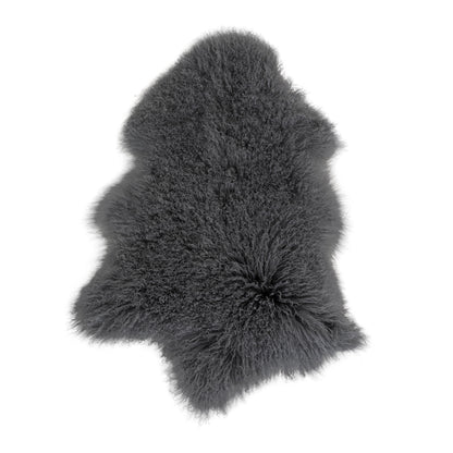 Mongolian Skind - Mongolian Skind, grå, 50x90 cm