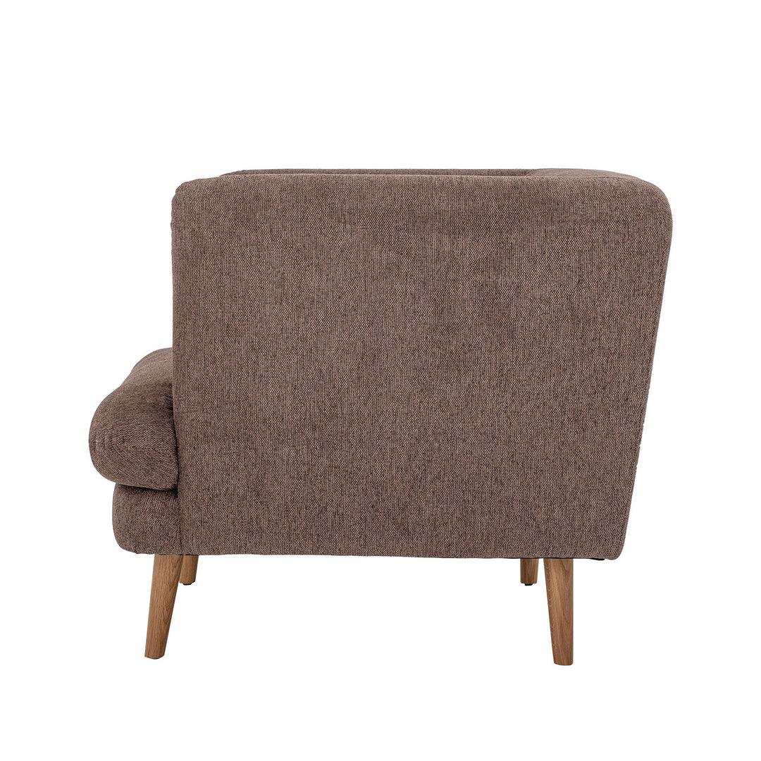 Bloomingville Bloomingville Elliot Lounge Stol, Brun, Polyester - DesignGaragen.dk.