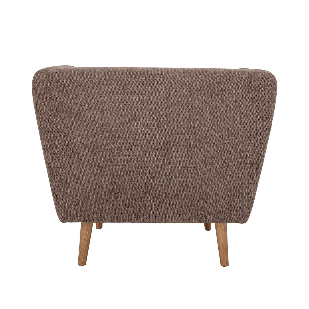 Bloomingville Bloomingville Elliot Lounge Stol, Brun, Polyester - DesignGaragen.dk.