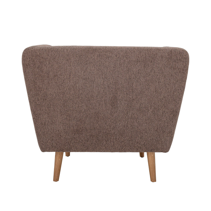 Bloomingville Bloomingville Elliot Lounge Stol, Brun, Polyester - DesignGaragen.dk.