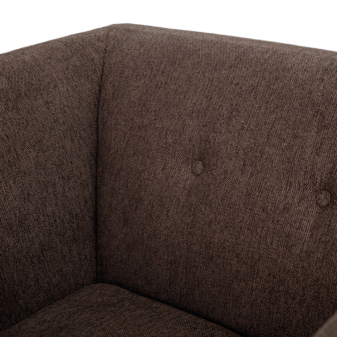 Bloomingville Bloomingville Elliot Lounge Stol, Brun, Polyester - DesignGaragen.dk.