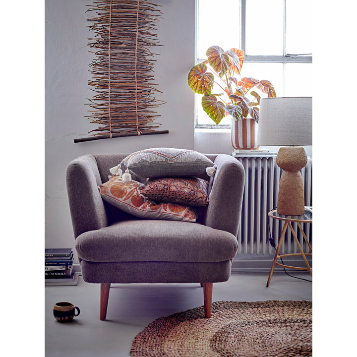Bloomingville Bloomingville Elliot Lounge Stol, Brun, Polyester - DesignGaragen.dk.