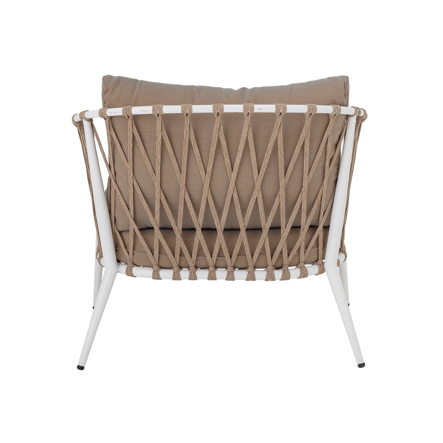 Creative Collection Cia Lounge Stol, Hvid, Metal - Creative Collection - DesignGaragen.dk