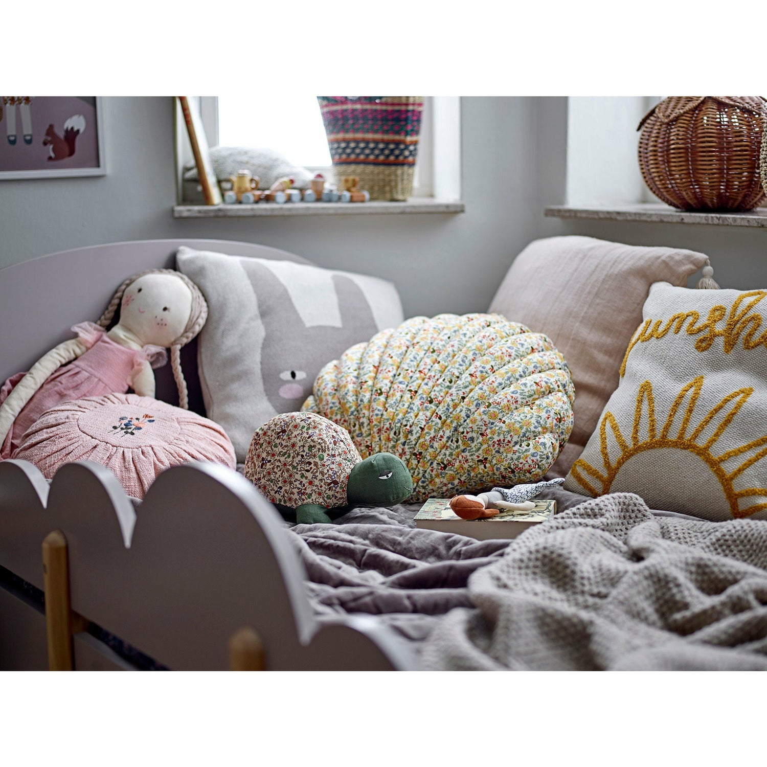 Bloomingville MINI Gytta Ramme, Hvid, Fyr - Bloomingville MINI - DesignGaragen.dk