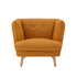 Bloomingville Bloomingville Elliot Lounge Stol, Orange, Polyester - DesignGaragen.dk.