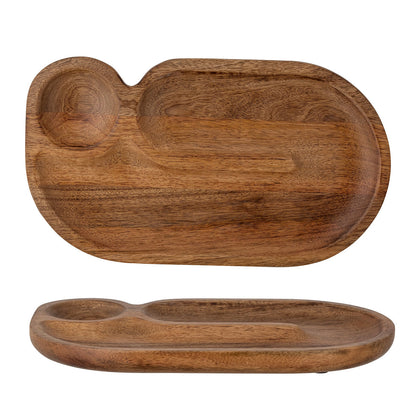 Creative Collection Saben Serveringsfad, Brun, Mango
