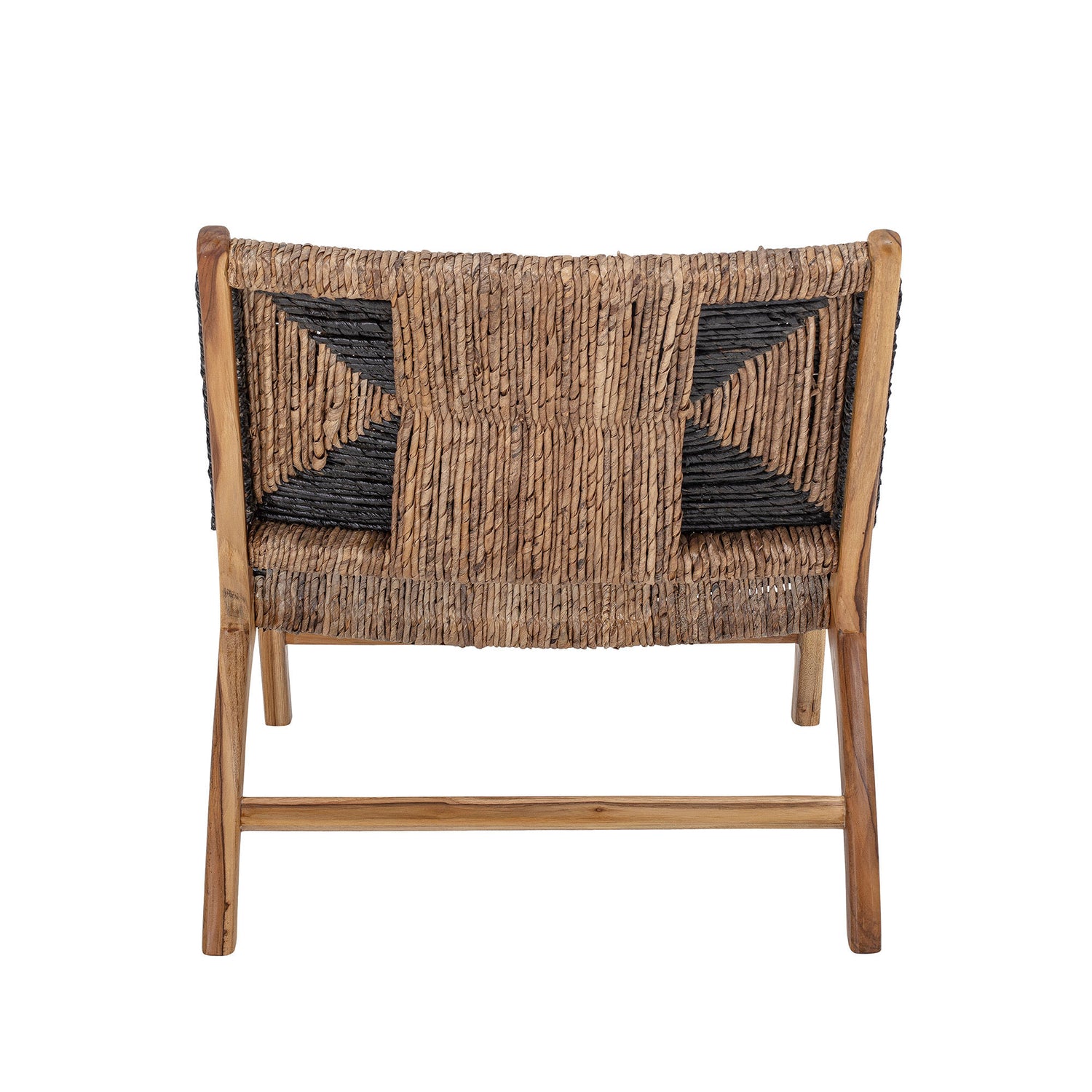 Creative Collection Grant Lounge Stol, Sort, Teak - Creative Collection - DesignGaragen.dk