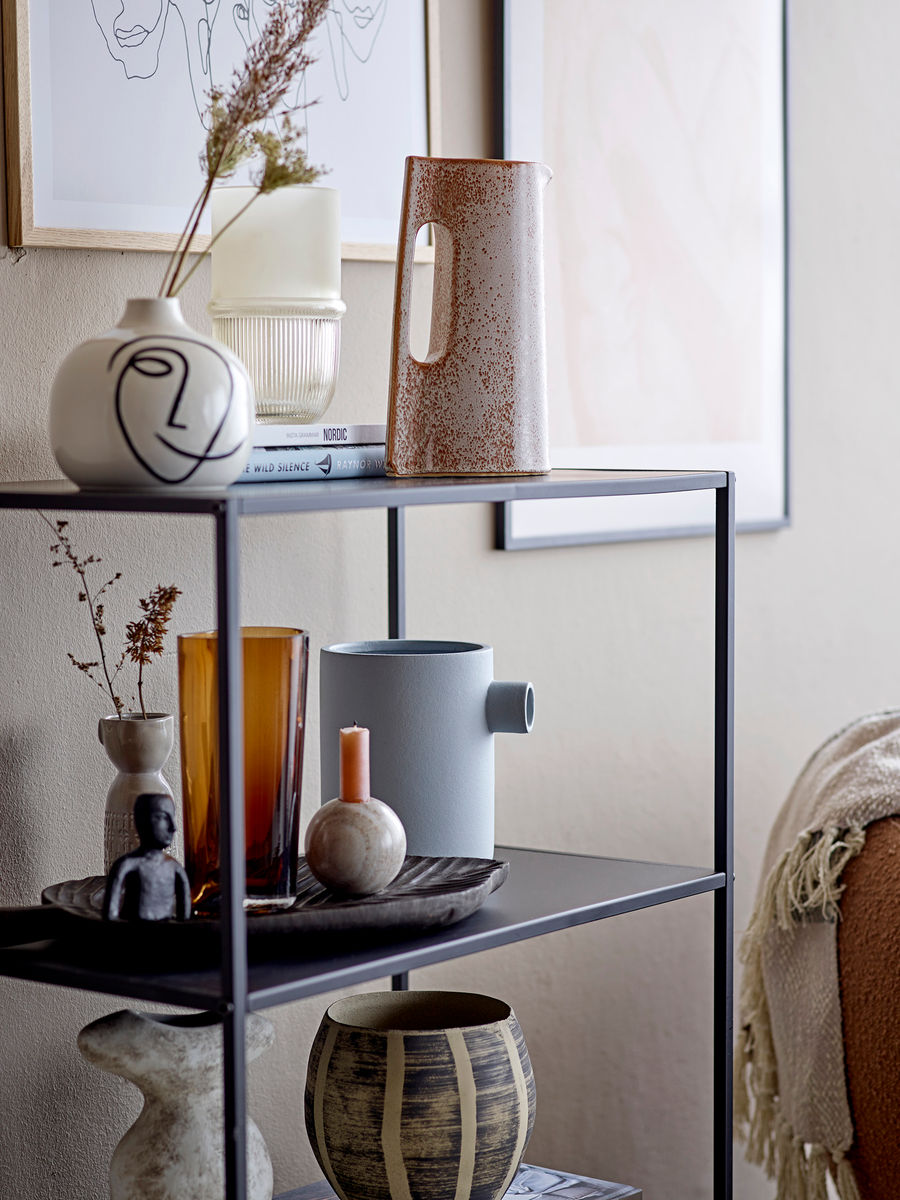 Bloomingville Ciggi Vase, Blå, Stentøj - Bloomingville - DesignGaragen.dk