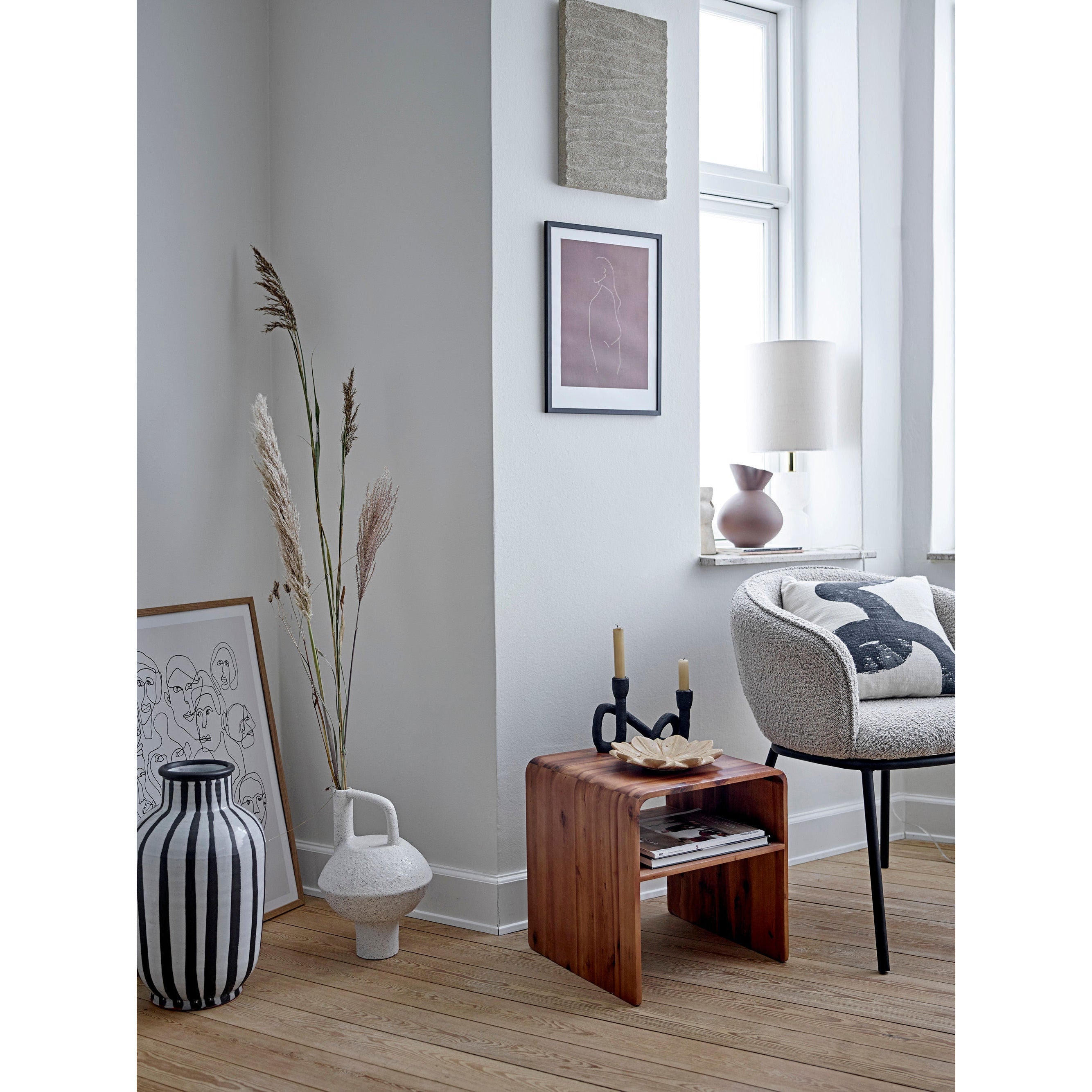 Bloomingville Evi Tray, Brun, Marmor - Bloomingville - DesignGaragen.dk