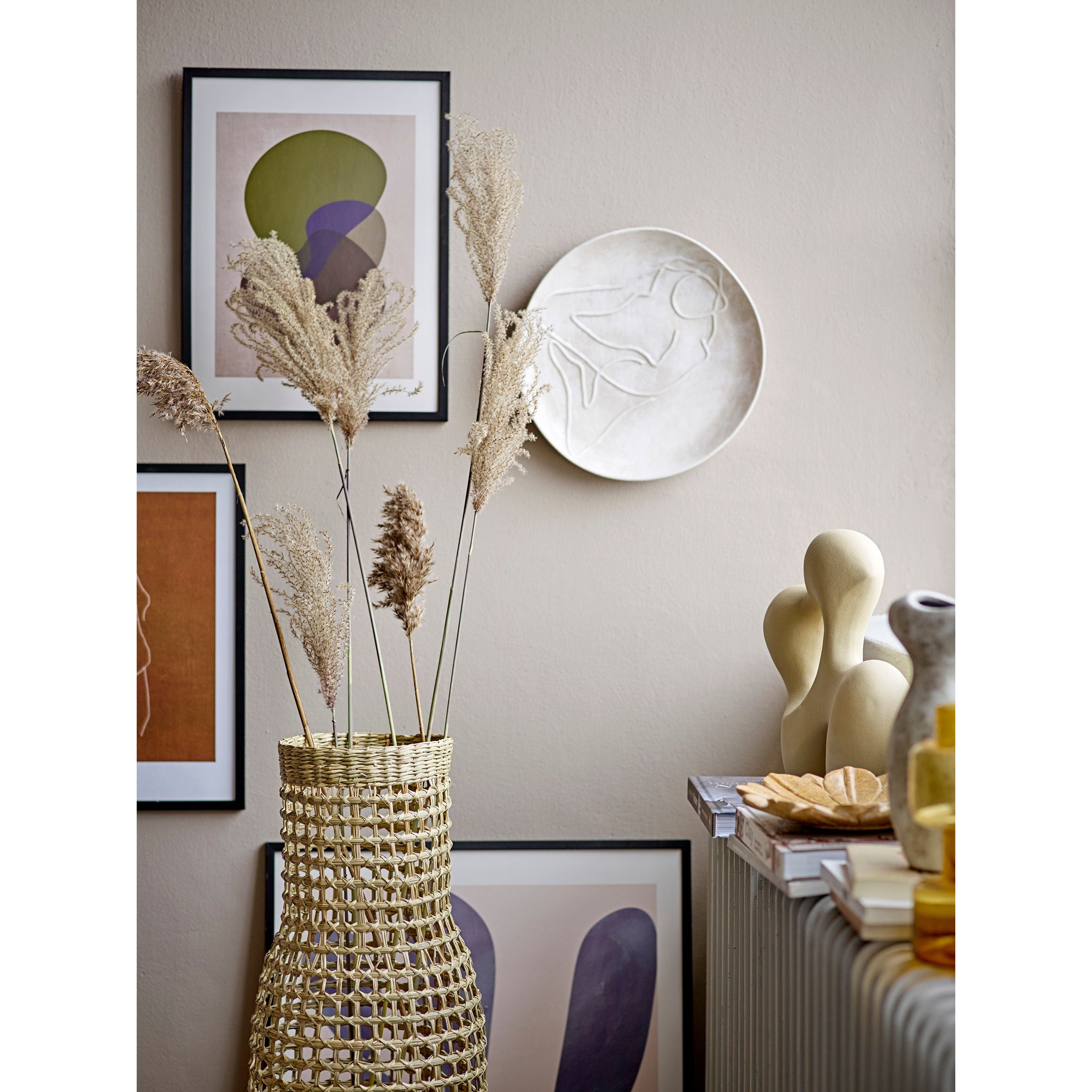 Bloomingville Evi Tray, Brun, Marmor - Bloomingville - DesignGaragen.dk