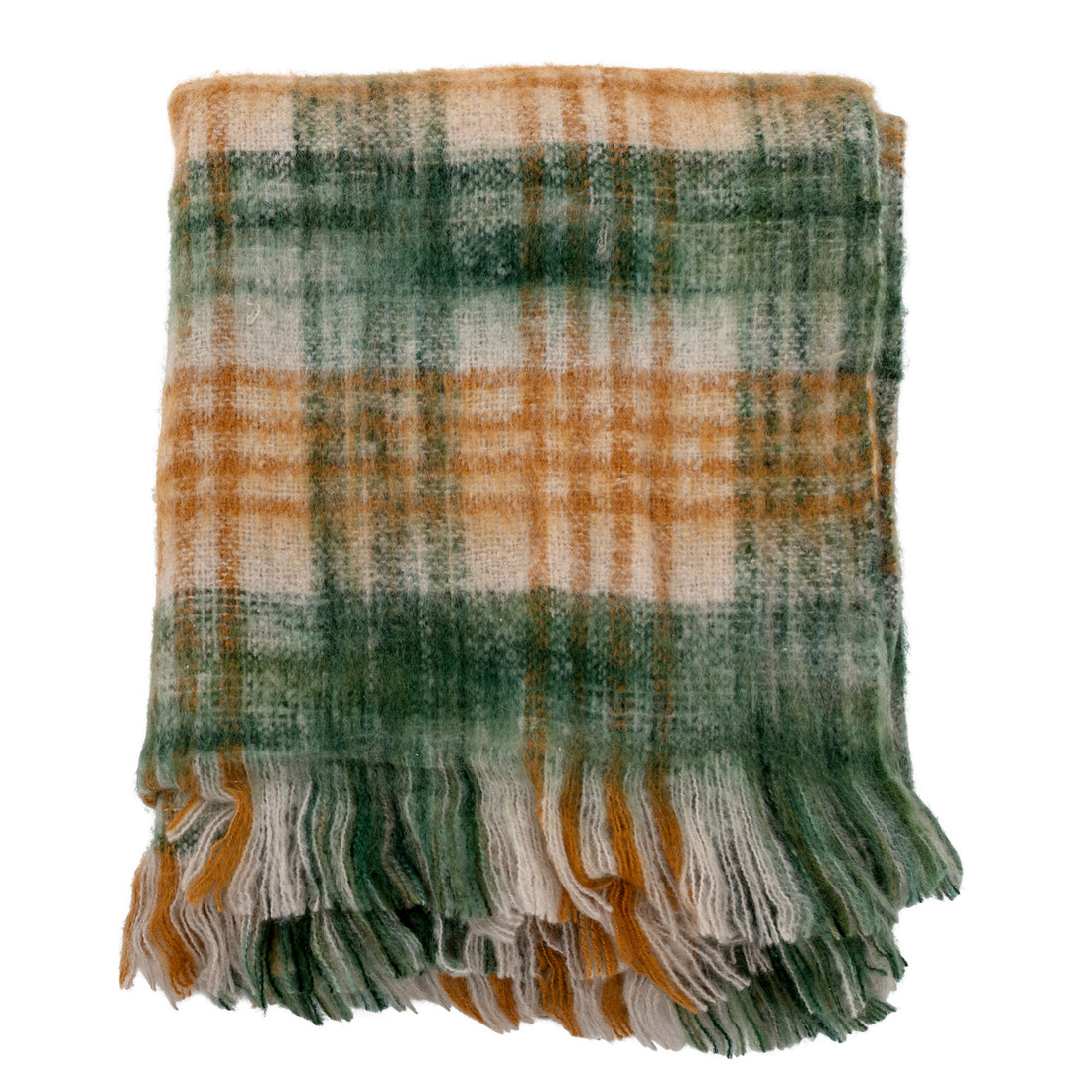 Creative Collection Baloo Plaid, Grøn, Akryl