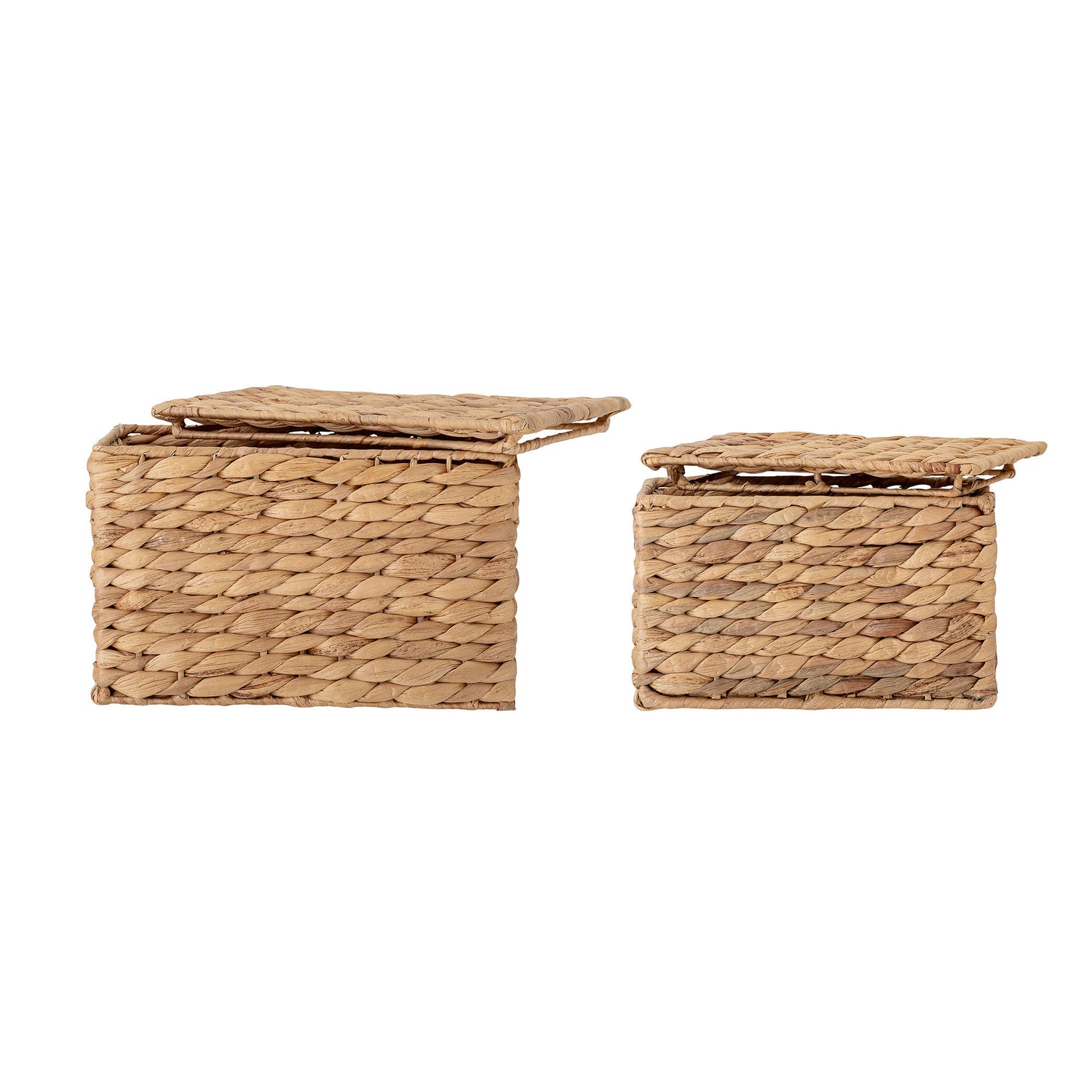 Bloomingville Gils Basket w/Lid, Natur, Vandhyacint