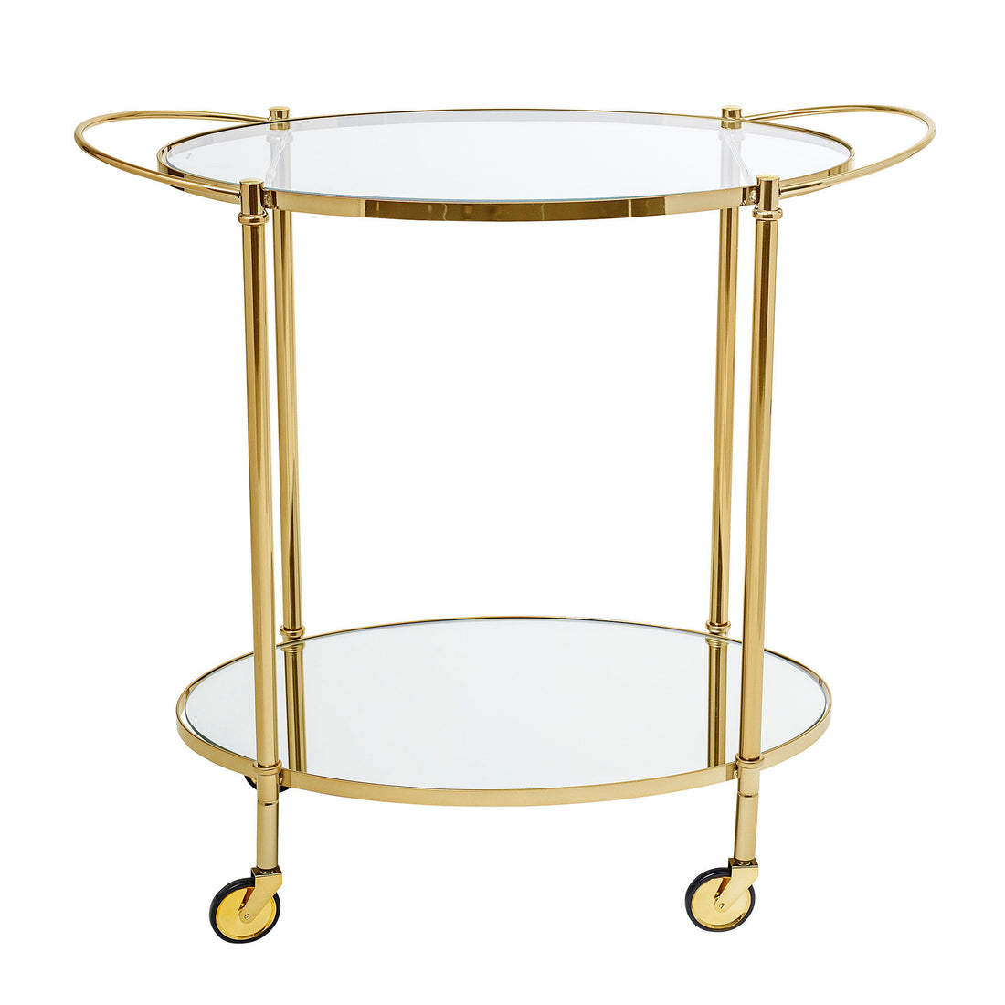 Bloomingville Fine Bar Bord, Guld, Glas - Bloomingville - DesignGaragen.dk