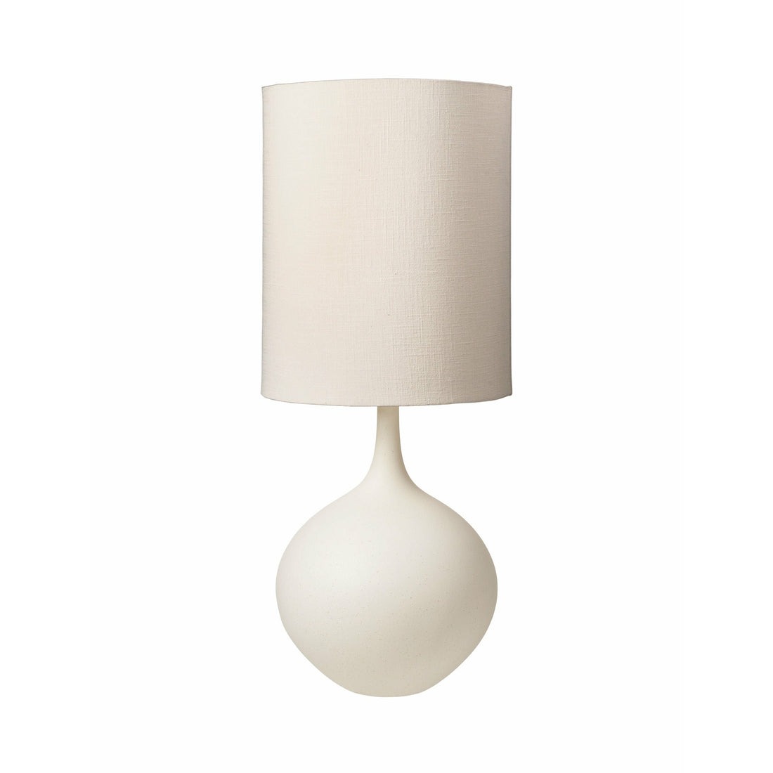 Cozy Living Bella Ceramic Lamp w. shade - MILK*
