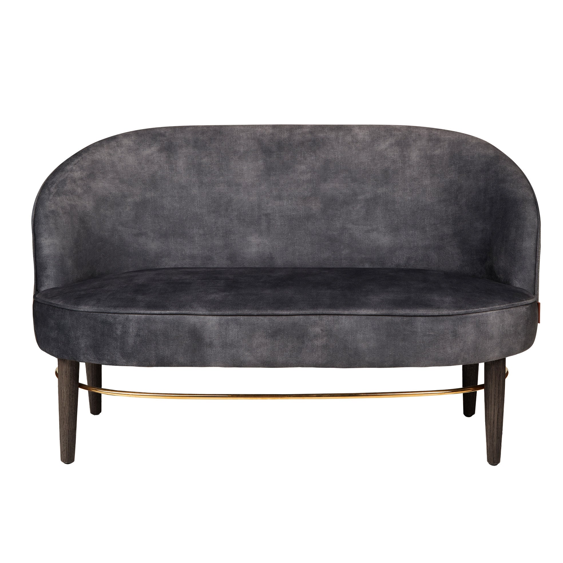 Cozy Living Club Lounge Mini Couch Lux - COAL