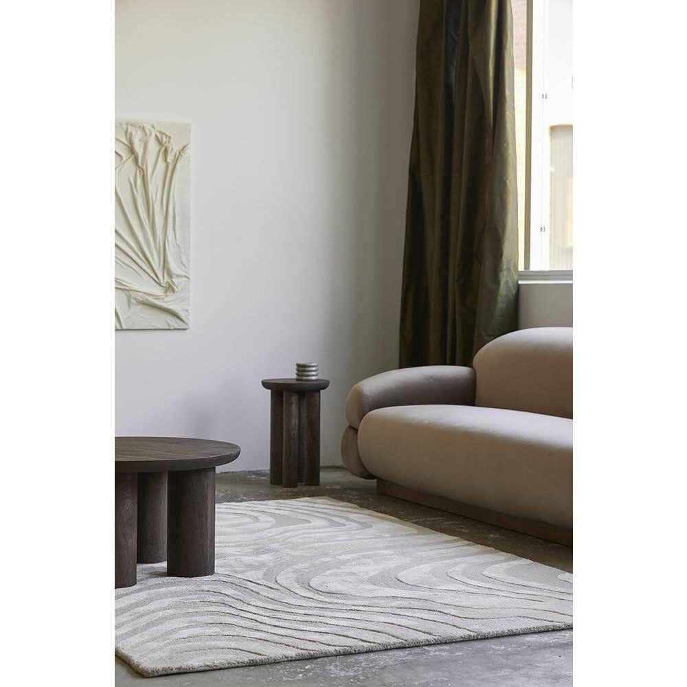 Nordal HARPER jaquard woven carpet, light beige