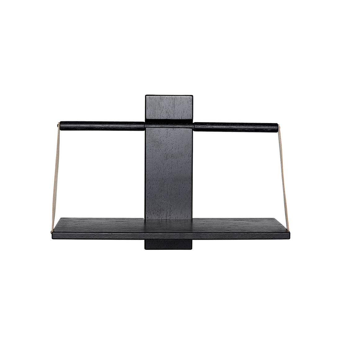 Andersen Furniture Shelf Wood Wall - Medium - Black - DesignGaragen.dk.