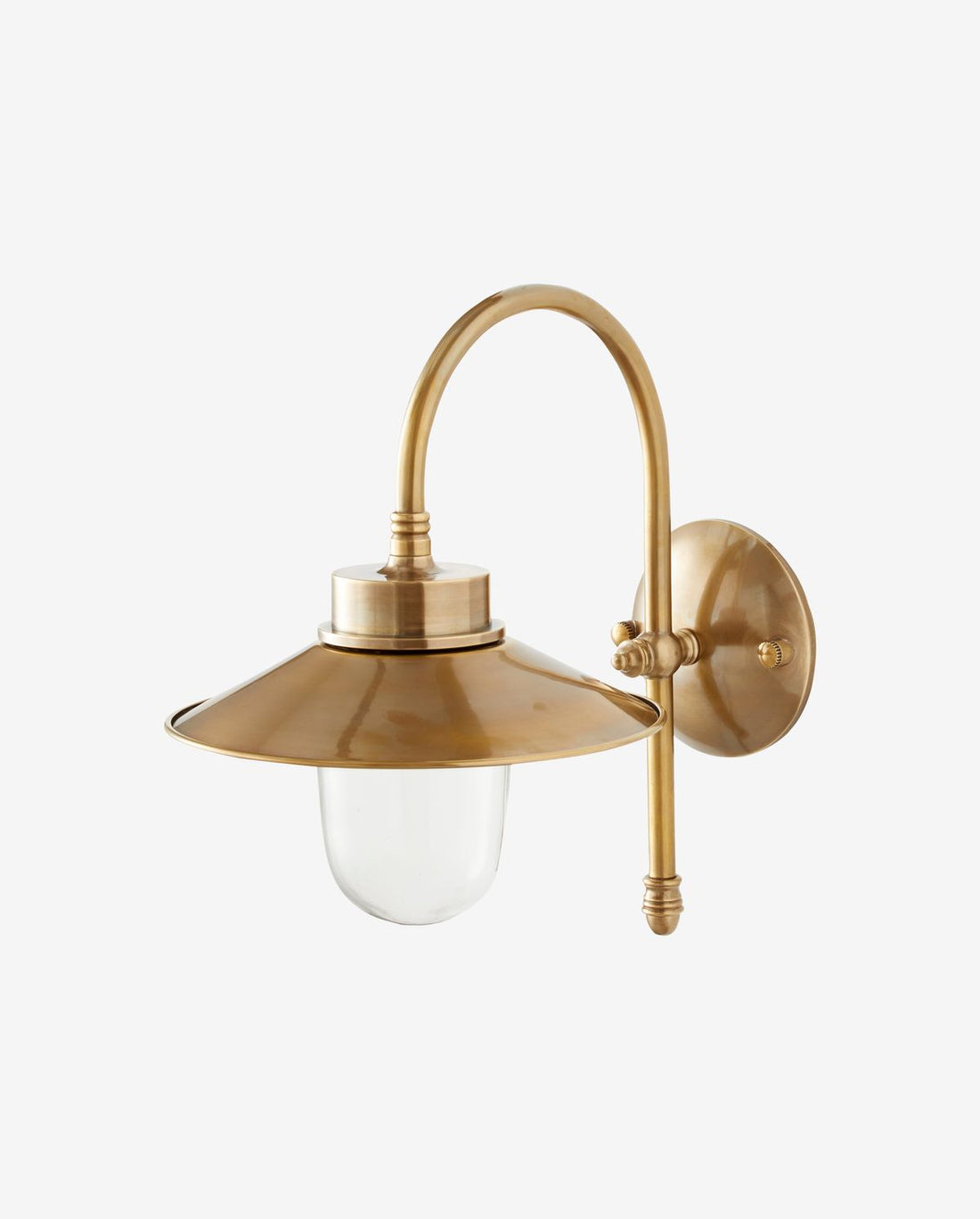 Nordal A/S LASON wall lamp, outdoor - brass