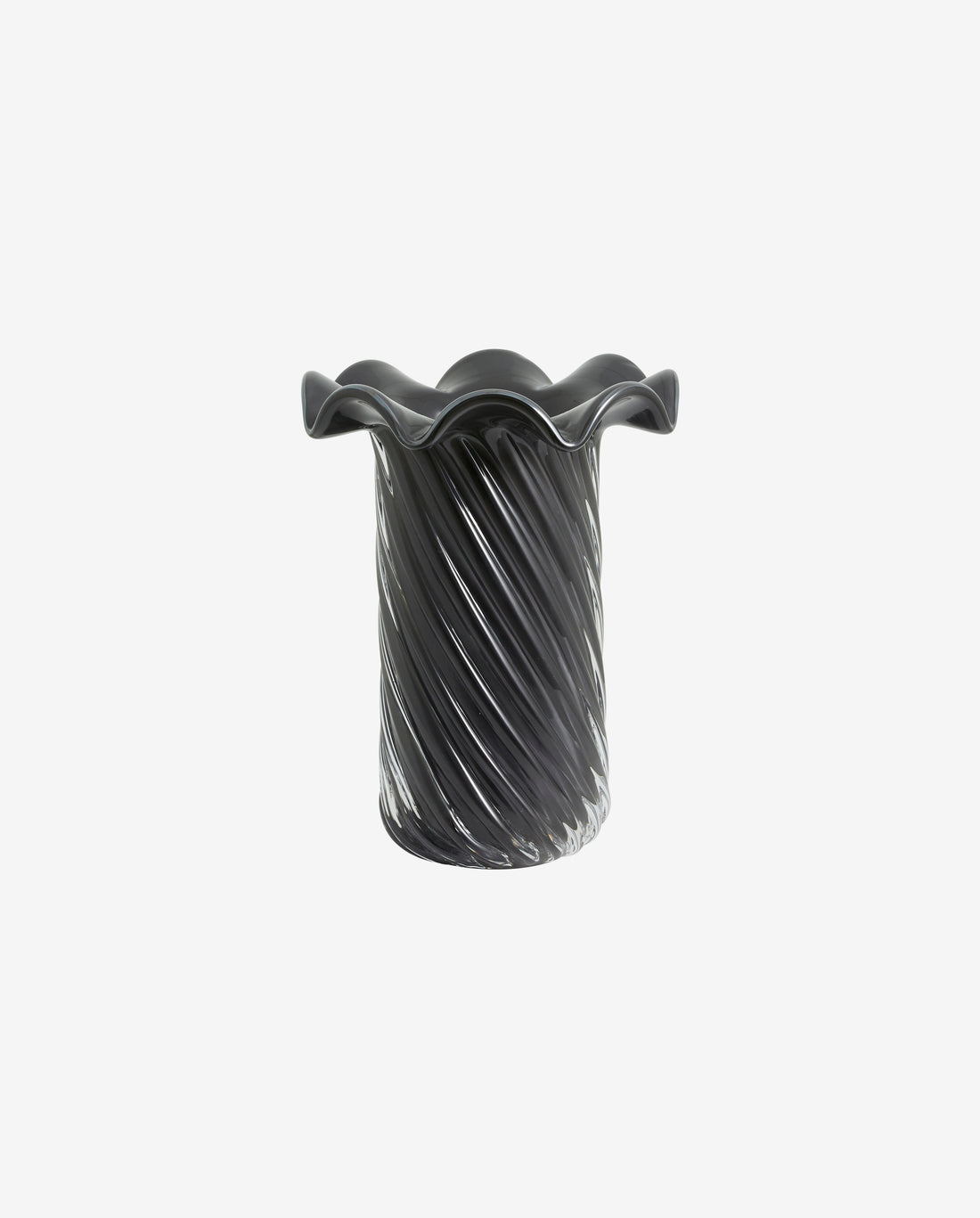 KORO vase, glas - grå
