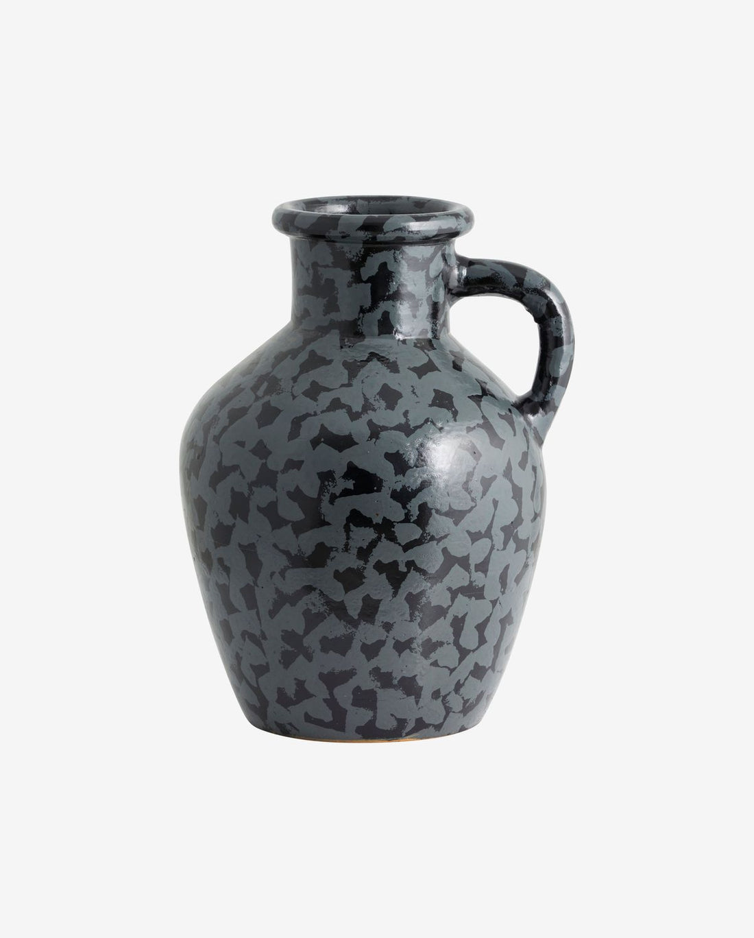 BATAM vase, glaseret - sort