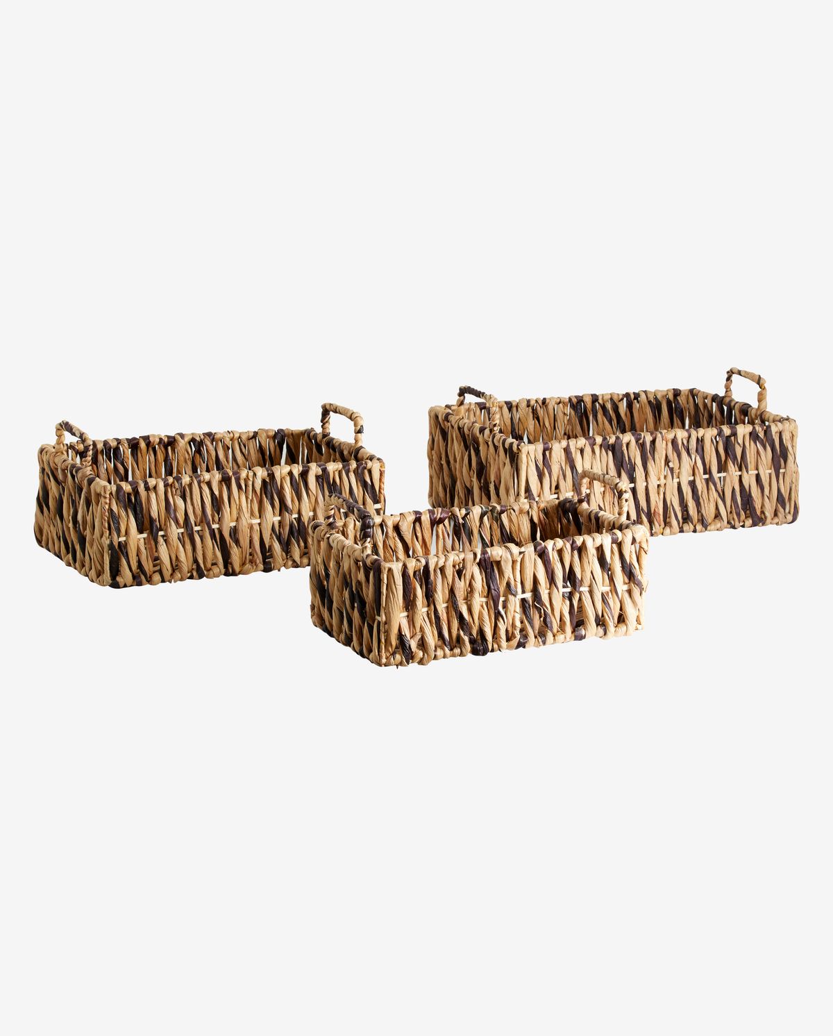 Nordal A/S COLMAR basket, set w. 3 - nature