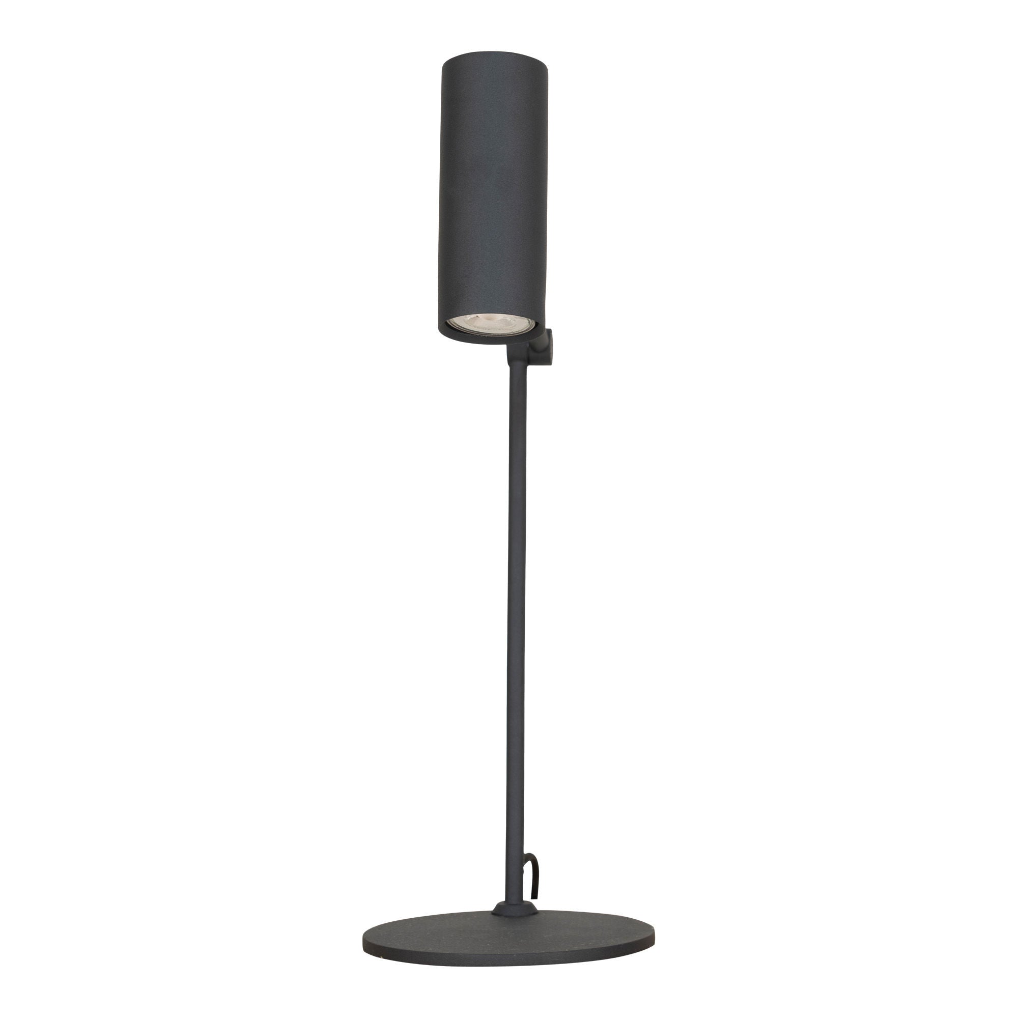 Paris Skrivebordslampe - Lampe i sort med stofledning Pære: GU10/5W LED IP20 - 1 - stk