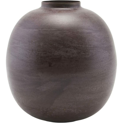 House Doctor Vase, Etnik, Rød/Lilla H14xD13 cm