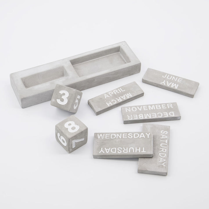 House Doctor Calendar, Eternity, Grey