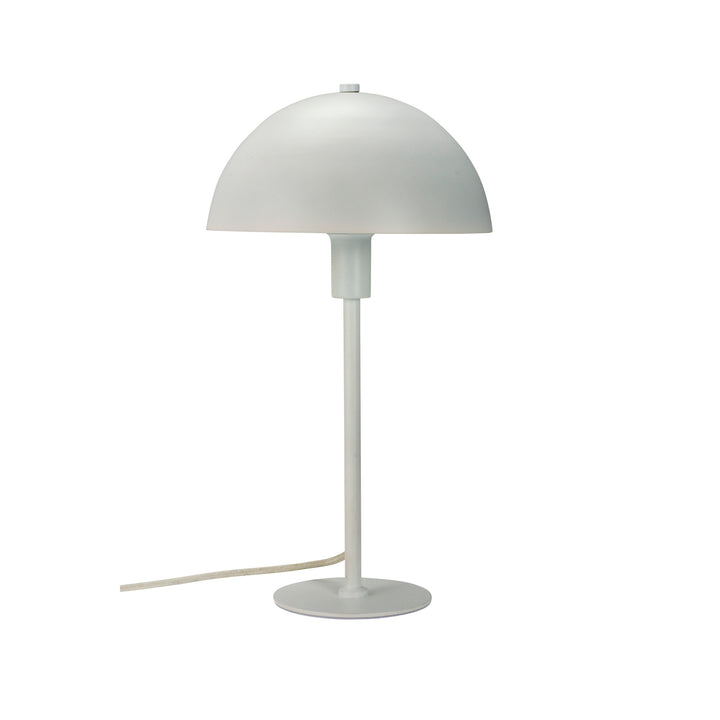 Dyberg Larsen Stockholm bordlampe lille hvid - Ø21xH38,5cm - DesignGaragen.dk.