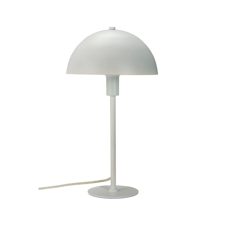 Dyberg Larsen Stockholm bordlampe lille hvid - Ø21xH38,5cm - DesignGaragen.dk.