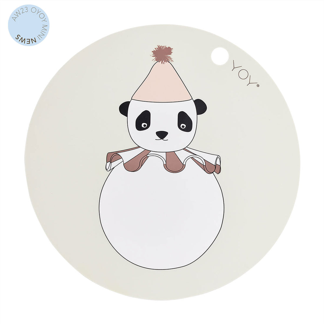 OYOY MINI Panda Pompom Dækkeserviet