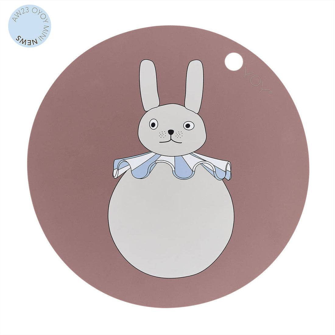 OYOY MINI Kanin Pompom Dækkeserviet