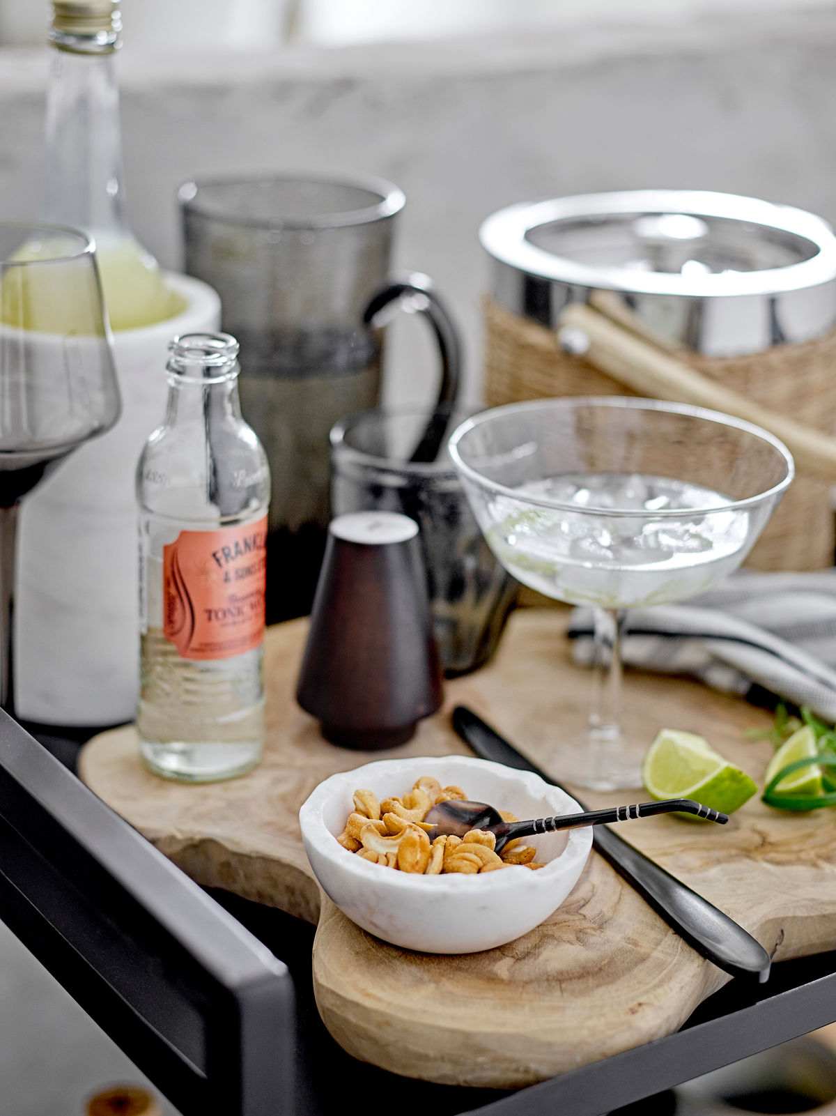 Bloomingville Asali Cocktail Glas, Klar, Glas