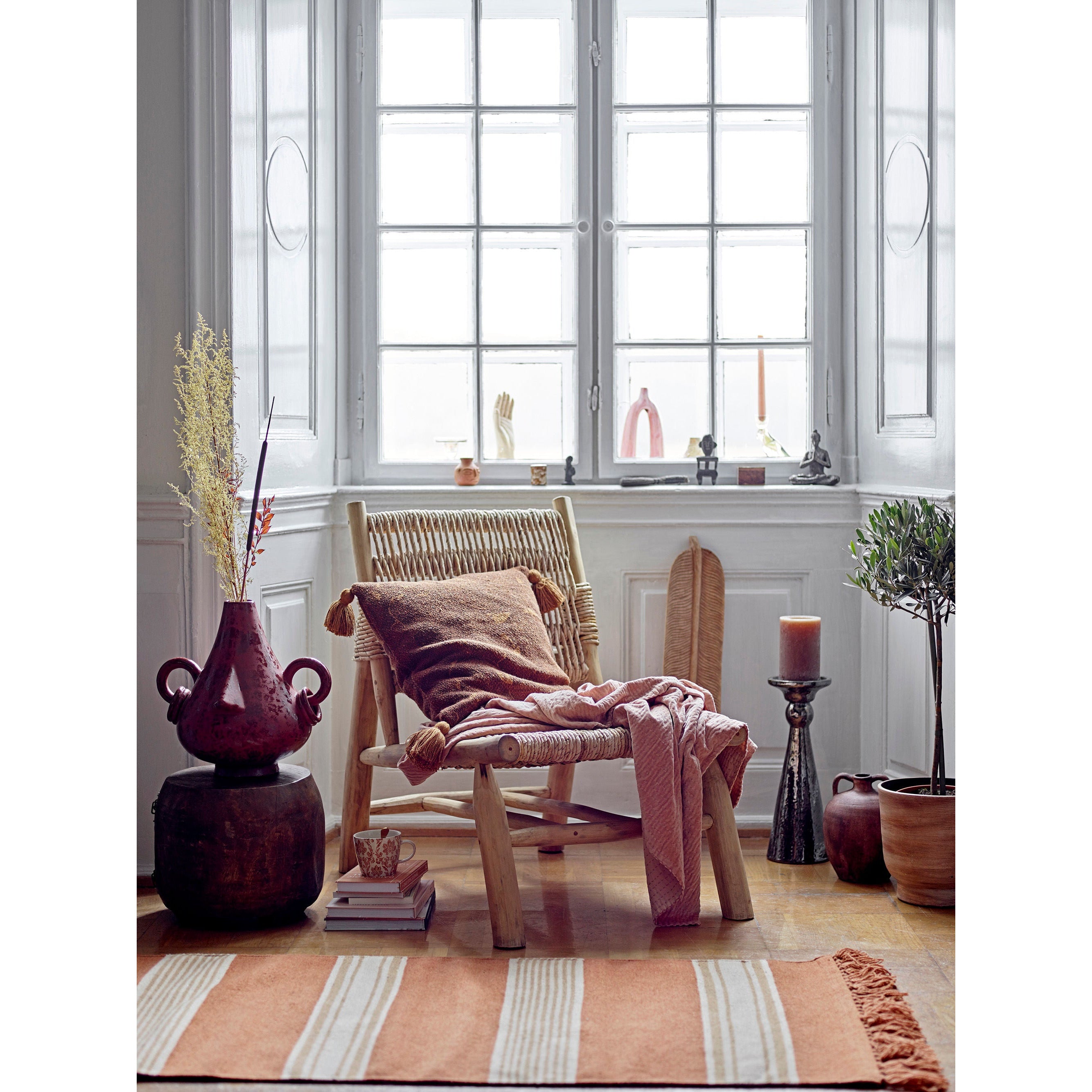 Bloomingville Venca Deco Flowerpot, Brun, Terrakotta - Bloomingville - DesignGaragen.dk