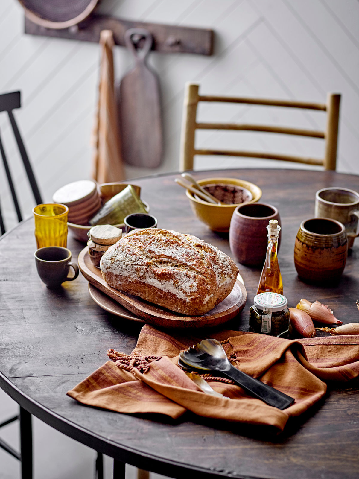 Creative Collection Saben Serveringsfad, Brun, Mango