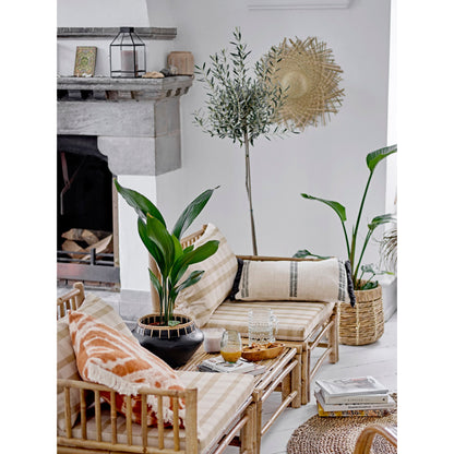 Bloomingville Ester Cushion, Orange, Bomuld - Bloomingville - DesignGaragen.dk