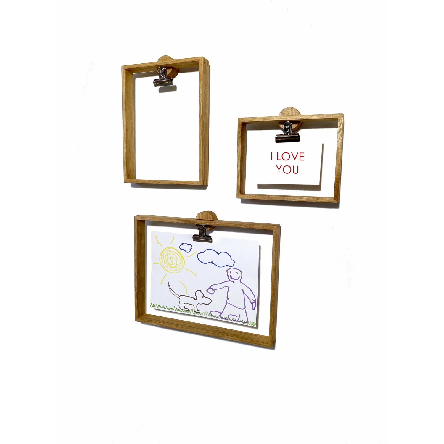 Langbo A Frame Bundle - Natural Oiled Oak / Chrome