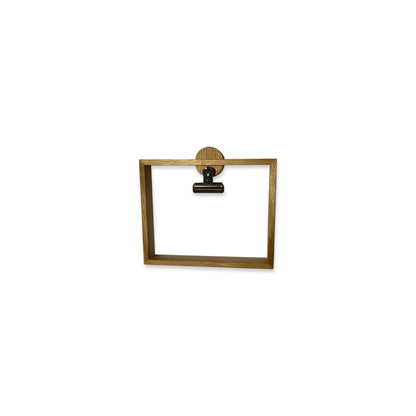 Langbo A6 Frame - Natural Oiled Oak / Brass