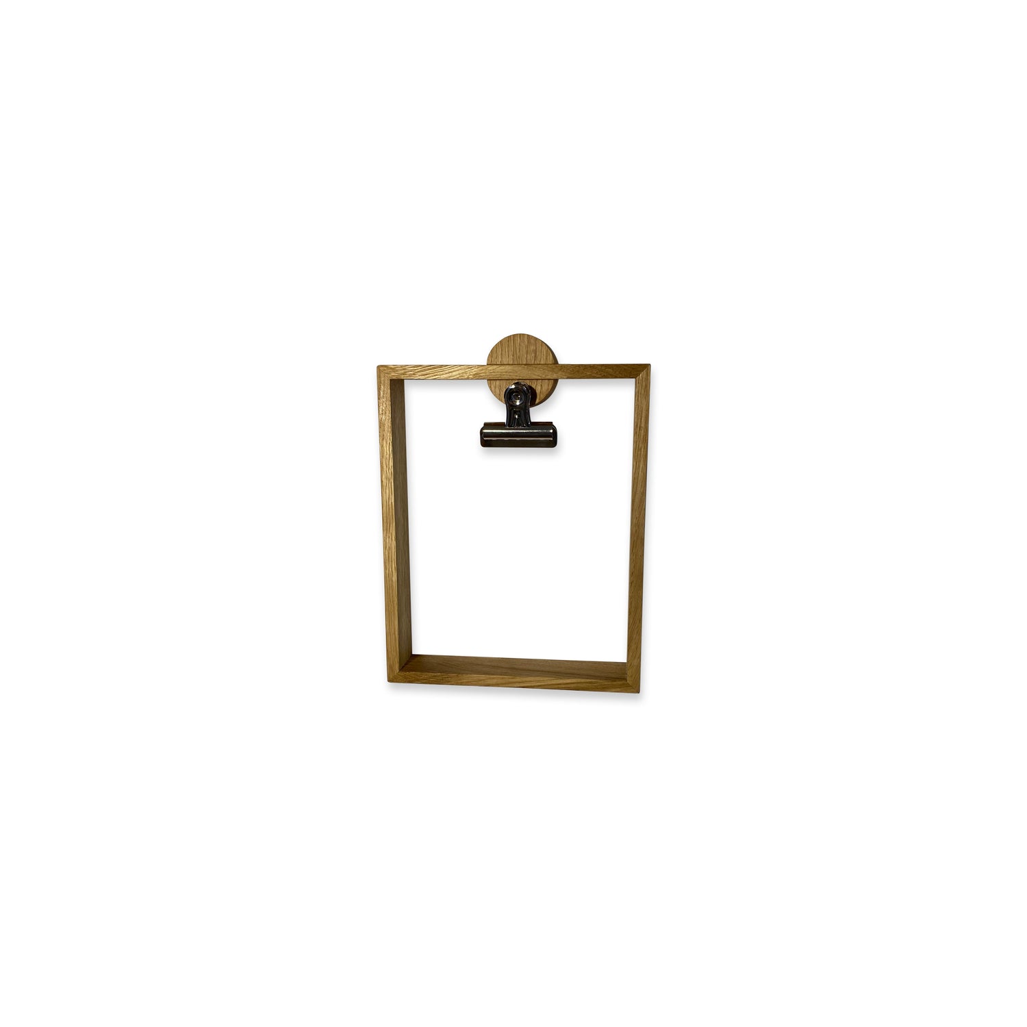 Langbo A6 Frame - Natural Oiled Oak / Brass