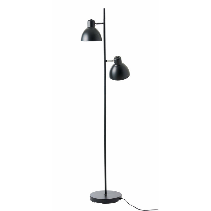 Dyberg Larsen Skagen gulvlampe sort dobbel - Ø16xH160cm - DesignGaragen.dk.
